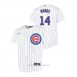 Maglia Baseball Bambino Chicago Cubs Ernie Banks Replica Primera Bianco