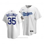 Maglia Baseball Bambino Los Angeles Dodgers Cody Bellinger 2020 Primera Replica Bianco