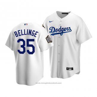 Maglia Baseball Bambino Los Angeles Dodgers Cody Bellinger 2020 Primera Replica Bianco