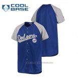 Maglia Baseball Bambino Los Angeles Dodgers Personalizzate Stitches Grigio Blue