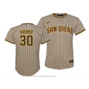 Maglia Baseball Bambino San Diego Padres Eric Hosmer Replica Cool Base Marrone