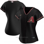 Maglia Baseball Donna Arizona Diamondbacks Personalizzate 2020 Replica Alternato Nero