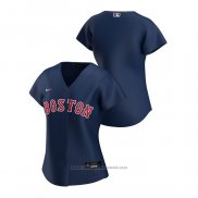 Maglia Baseball Donna Boston Red Sox Replica 2020 Alternato Blu