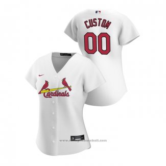 Maglia Baseball Donna St. Louis Cardinals Personalizzate 2020 Replica Home Bianco