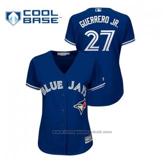 Maglia Baseball Donna Toronto Blue Jays Vladimir Guerrero Jr. Cool Base Alternato Blu