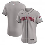 Maglia Baseball Uomo Arizona Diamondbacks Vapor Premier Elite Grigio