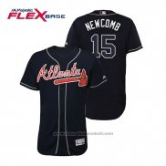 Maglia Baseball Uomo Atlanta Braves Sean Newcomb Flex Base Autentico Collezione Alternato 2019 Blu