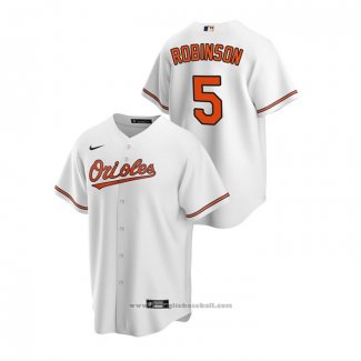 Maglia Baseball Uomo Baltimore Orioles Brooks Robinson 2020 Replica Home Bianco