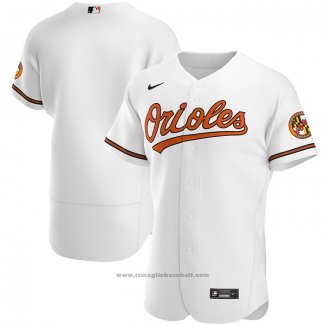 Maglia Baseball Uomo Baltimore Orioles Primera Autentico Bianco