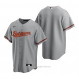 Maglia Baseball Uomo Baltimore Orioles Replica Road Grigio