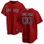 Maglia Baseball Uomo Boston Red Sox Alternato Replica Personalizzate Rosso