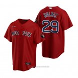 Maglia Baseball Uomo Boston Red Sox Bobby Dalbec 2022 Replica Rosso