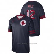 Maglia Baseball Uomo Boston Red Sox Brock Holt Cooperstown Collection Legend Blu