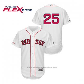 Maglia Baseball Uomo Boston Red Sox Steve Pearce Flex Base Bianco
