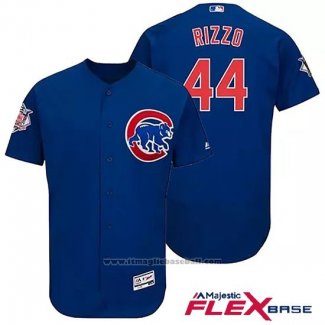 Maglia Baseball Uomo Chicago Cubs 44 Anthony Rizzo Autentico Collection Flex Base