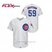 Maglia Baseball Uomo Chicago Cubs Kendall Graveman Autentico Flex Base Bianco Blu