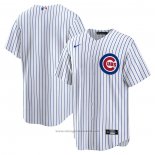 Maglia Baseball Uomo Chicago Cubs Primera Replica Bianco