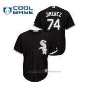 Maglia Baseball Uomo Chicago White Sox Eloy Jimenez Cool Base Alternato Nero