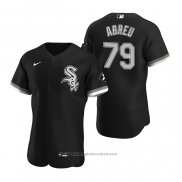 Maglia Baseball Uomo Chicago White Sox Jose Abreu Autentico 2020 Alternato Nero