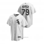 Maglia Baseball Uomo Chicago White Sox Jose Abreu Replica Home Bianco