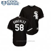 Maglia Baseball Uomo Chicago White Sox Miguel Gonzalez Cool Base Alternato Nero