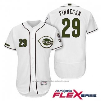 Maglia Baseball Uomo Cincinnati Reds 29 Brandon Finnegan 2018 Alternato Autentico Flex Base