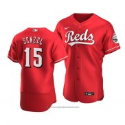 Maglia Baseball Uomo Cincinnati Reds Nick Senzel Autentico Alternato Rosso