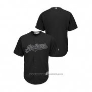 Maglia Baseball Uomo Cleveland Indians 2019 Players Weekend Replica Nero