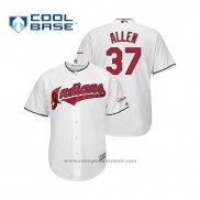 Maglia Baseball Uomo Cleveland Indians Cody Allen 2019 All Star Patch Cool Base Bianco