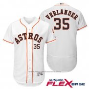 Maglia Baseball Uomo Houston Astros 35 Justin Verlander Bianco Flex Base