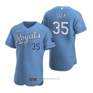 Maglia Baseball Uomo Kansas City Royals Asa Lacy Autentico Alternato Blu