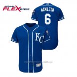 Maglia Baseball Uomo Kansas City Royals Billy Hamilton Flex Base Blu