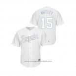 Maglia Baseball Uomo Kansas City Royals Whit Merrifield019 Players Weekend Whitley Replica Bianco