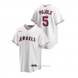 Maglia Baseball Uomo Los Angeles Angels Albert Pujols Replica Home Bianco