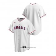 Maglia Baseball Uomo Los Angeles Angels Replica Home Bianco