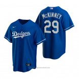 Maglia Baseball Uomo Los Angeles Dodgers Billy Mckinney Replica Alternato Blu