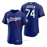 Maglia Baseball Uomo Los Angeles Dodgers Kenley Jansen 2021 City Connect Autentico Blu Maglia Baseball Uomo Los Angeles Dodgers Kenley Jansen 2021 City Connect Autentico Blu