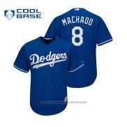 Maglia Baseball Uomo Los Angeles Dodgers Manny Machado Cool Base Alternato Blu