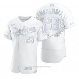 Maglia Baseball Uomo Los Angeles Dodgers Mike Marshall Awards Collection NL Cy Young Bianco