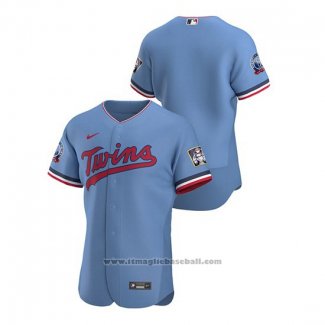 Maglia Baseball Uomo Minnesota Twins Autentico 2020 Alternato Blu