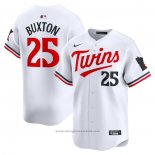 Maglia Baseball Uomo Minnesota Twins Byron Buxton Home Limited Bianco