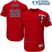 Maglia Baseball Uomo Minnesota Twins Miguel Sano Rosso Cool Base