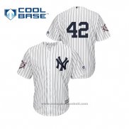 Maglia Baseball Uomo New York Yankees 2019 Jackie Robinson Day Cool Base Bianco