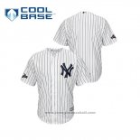 Maglia Baseball Uomo New York Yankees 2019 Postseason Cool Base Bianco