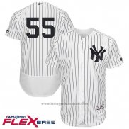 Maglia Baseball Uomo New York Yankees 55 Sonny Gray Bianco Flex Base