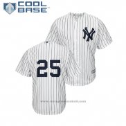 Maglia Baseball Uomo New York Yankees Gleyber Torres Cool Base Bianco