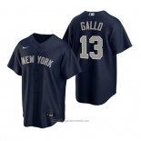 Maglia Baseball Uomo New York Yankees Joey Gallo Replica Alternato Blu
