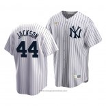 Maglia Baseball Uomo New York Yankees Reggie Jackson Cooperstown Collection Primera Bianco