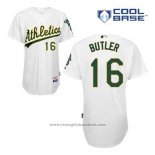 Maglia Baseball Uomo Oakland Athletics Billy Butler 16 Bianco Home Cool Base