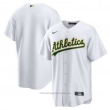 Maglia Baseball Uomo Oakland Athletics Primera Replica Bianco